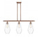 Cindyrella - 3 Light - 36 inch - Antique Copper - Stem hung - Island Light (3442|516-3I-AC-G652-7)