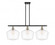 Cindyrella - 3 Light - 39 inch - Black Antique Brass - Stem hung - Island Light (3442|516-3I-BAB-G652-12)