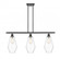 Cindyrella - 3 Light - 36 inch - Matte Black - Stem hung - Island Light (3442|516-3I-BK-G652-7-LED)