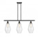 Cindyrella - 3 Light - 36 inch - Matte Black - Stem hung - Island Light (3442|516-3I-BK-G654-7)