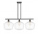 Cindyrella - 3 Light - 39 inch - Oil Rubbed Bronze - Stem hung - Island Light (3442|516-3I-OB-G652-12)