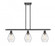 Cindyrella - 3 Light - 36 inch - Oil Rubbed Bronze - Stem hung - Island Light (3442|516-3I-OB-G654-6)