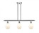 Cindyrella - 3 Light - 36 inch - Polished Chrome - Stem hung - Island Light (3442|516-3I-PC-G651-6-LED)
