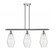 Cindyrella - 3 Light - 36 inch - Polished Chrome - Stem hung - Island Light (3442|516-3I-PC-G654-7-LED)