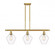 Cindyrella - 3 Light - 36 inch - Satin Gold - Stem hung - Island Light (3442|516-3I-SG-G652-8-LED)
