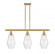 Cindyrella - 3 Light - 36 inch - Satin Gold - Stem hung - Island Light (3442|516-3I-SG-G654-7)