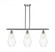 Cindyrella - 3 Light - 36 inch - Brushed Satin Nickel - Stem hung - Island Light (3442|516-3I-SN-G652-7)