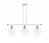 Cindyrella - 3 Light - 36 inch - White Polished Chrome - Stem hung - Island Light (3442|516-3I-WPC-G652-8)