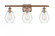 Cindyrella - 3 Light - 26 inch - Antique Copper - Bath Vanity Light (3442|516-3W-AC-G652-6)