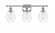 Cindyrella - 3 Light - 26 inch - Polished Nickel - Bath Vanity Light (3442|516-3W-PN-G652-6-LED)