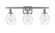 Cindyrella - 3 Light - 26 inch - Brushed Satin Nickel - Bath Vanity Light (3442|516-3W-SN-G652-6)