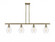 Cindyrella - 4 Light - 48 inch - Antique Brass - Stem hung - Island Light (3442|516-4I-AB-G652-6-LED)