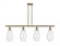 Cindyrella - 4 Light - 48 inch - Antique Brass - Stem hung - Island Light (3442|516-4I-AB-G654-7-LED)
