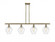 Cindyrella - 4 Light - 48 inch - Antique Brass - Stem hung - Island Light (3442|516-4I-AB-G654-8)