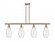 Cindyrella - 4 Light - 48 inch - Antique Copper - Stem hung - Island Light (3442|516-4I-AC-G654-7-LED)