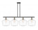 Cindyrella - 4 Light - 50 inch - Black Antique Brass - Stem hung - Island Light (3442|516-4I-BAB-G652-12-LED)
