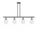 Cindyrella - 4 Light - 48 inch - Black Antique Brass - Stem hung - Island Light (3442|516-4I-BAB-G654-6-LED)