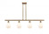 Cindyrella - 4 Light - 48 inch - Brushed Brass - Stem hung - Island Light (3442|516-4I-BB-G651-6)