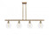 Cindyrella - 4 Light - 48 inch - Brushed Brass - Stem hung - Island Light (3442|516-4I-BB-G652-6-LED)