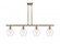 Cindyrella - 4 Light - 48 inch - Brushed Brass - Stem hung - Island Light (3442|516-4I-BB-G652-8)