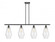 Cindyrella - 4 Light - 48 inch - Matte Black - Stem hung - Island Light (3442|516-4I-BK-G654-7)