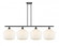 Cindyrella - 4 Light - 50 inch - Oil Rubbed Bronze - Stem hung - Island Light (3442|516-4I-OB-G651-12-LED)