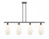 Cindyrella - 4 Light - 48 inch - Oil Rubbed Bronze - Stem hung - Island Light (3442|516-4I-OB-G651-7-LED)