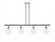 Cindyrella - 4 Light - 48 inch - Polished Chrome - Stem hung - Island Light (3442|516-4I-PC-G652-6-LED)