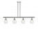 Cindyrella - 4 Light - 48 inch - Polished Chrome - Stem hung - Island Light (3442|516-4I-PC-G654-6)