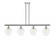 Cindyrella - 4 Light - 48 inch - Polished Chrome - Stem hung - Island Light (3442|516-4I-PC-G654-8-LED)