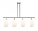 Cindyrella - 4 Light - 48 inch - Polished Nickel - Stem hung - Island Light (3442|516-4I-PN-G651-7-LED)