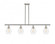 Cindyrella - 4 Light - 48 inch - Polished Nickel - Stem hung - Island Light (3442|516-4I-PN-G652-6-LED)