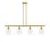 Cindyrella - 4 Light - 48 inch - Satin Gold - Stem hung - Island Light (3442|516-4I-SG-G652-6)