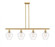 Cindyrella - 4 Light - 48 inch - Satin Gold - Stem hung - Island Light (3442|516-4I-SG-G652-8-LED)