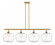 Cindyrella - 4 Light - 50 inch - Satin Gold - Stem hung - Island Light (3442|516-4I-SG-G654-12)