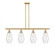 Cindyrella - 4 Light - 48 inch - Satin Gold - Stem hung - Island Light (3442|516-4I-SG-G654-7)