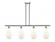 Cindyrella - 4 Light - 48 inch - Brushed Satin Nickel - Stem hung - Island Light (3442|516-4I-SN-G651-7)