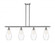 Cindyrella - 4 Light - 48 inch - Brushed Satin Nickel - Stem hung - Island Light (3442|516-4I-SN-G652-7)