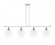 Cindyrella - 4 Light - 48 inch - White Polished Chrome - Stem hung - Island Light (3442|516-4I-WPC-G652-8)