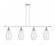 Cindyrella - 4 Light - 48 inch - White Polished Chrome - Stem hung - Island Light (3442|516-4I-WPC-G654-7)