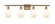 Cindyrella - 4 Light - 36 inch - Brushed Brass - Bath Vanity Light (3442|516-4W-BB-G651-6)