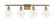 Cindyrella - 4 Light - 36 inch - Brushed Brass - Bath Vanity Light (3442|516-4W-BB-G652-6)