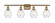 Cindyrella - 4 Light - 36 inch - Brushed Brass - Bath Vanity Light (3442|516-4W-BB-G654-6)