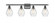 Cindyrella - 4 Light - 36 inch - Matte Black - Bath Vanity Light (3442|516-4W-BK-G654-6-LED)