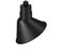 R Series 1-Light LED Angle Shade Satin Black (670|LEDRAS10-SB)
