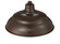 R Series 1-Light LED Warehouse Shade Architect Bronze (670|LEDRWHS17-ABR)