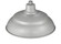R Series 1-Light LED Warehouse Shade Painted Galvanized (670|LEDRWHS17-PGA)