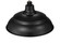 R Series 1-Light LED Warehouse Shade Satin Black (670|LEDRWHS14-SB)
