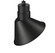 R Series 1-Light LED Angle Shade Satin Black (670|LEDRAS12-SB)
