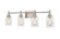 Arlett 4-Light Vanity Brushed Nickel (670|4994-BN)